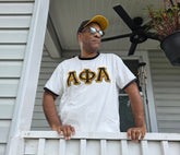Alpha Premium Chenille Ringer Shirt